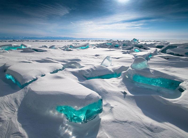 Байкал — ледяная сказка